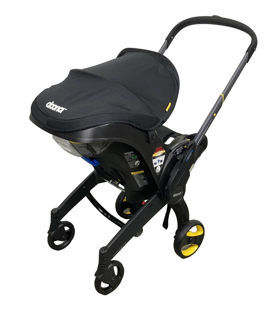 Doona Infant Car Seat & Stroller Combo, 2022, Nitro Black