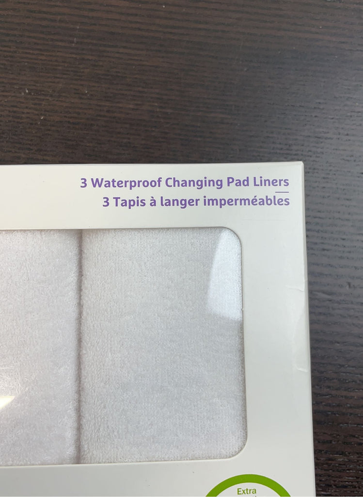 Munchkin Waterproof Changing Pad Liners, 3 Pack