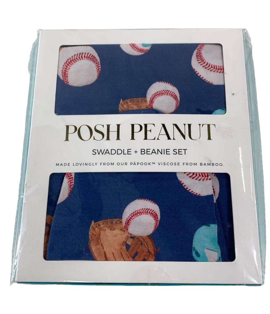 Posh Peanut Swaddle And Beanie Set, Homer
