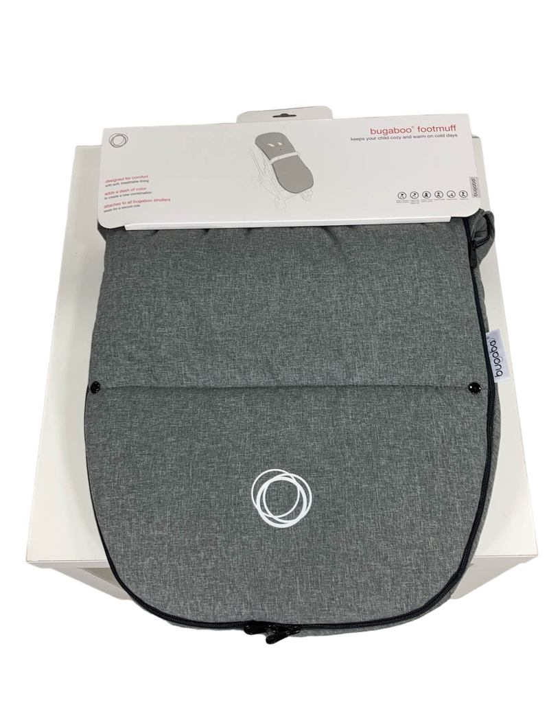 Bugaboo footmuff grey on sale melange