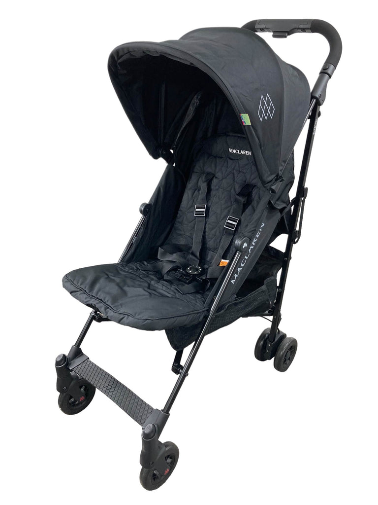 Maclaren quest hot sale black black