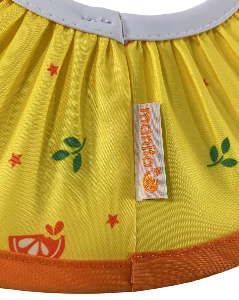 Manito Baby Shampoo Shower Visor, Orange