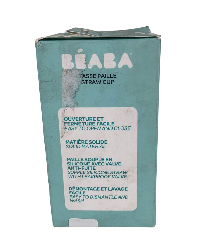 Beaba Straw Sippy Cup, Windy Blue
