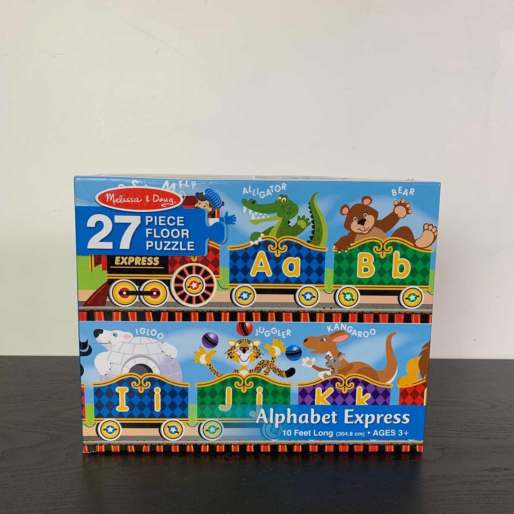 Melissa & Doug Floor Puzzle, Alphabet Express