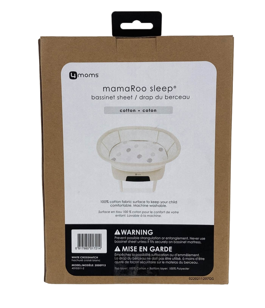 4moms MamaRoo Sleep Sheet, White