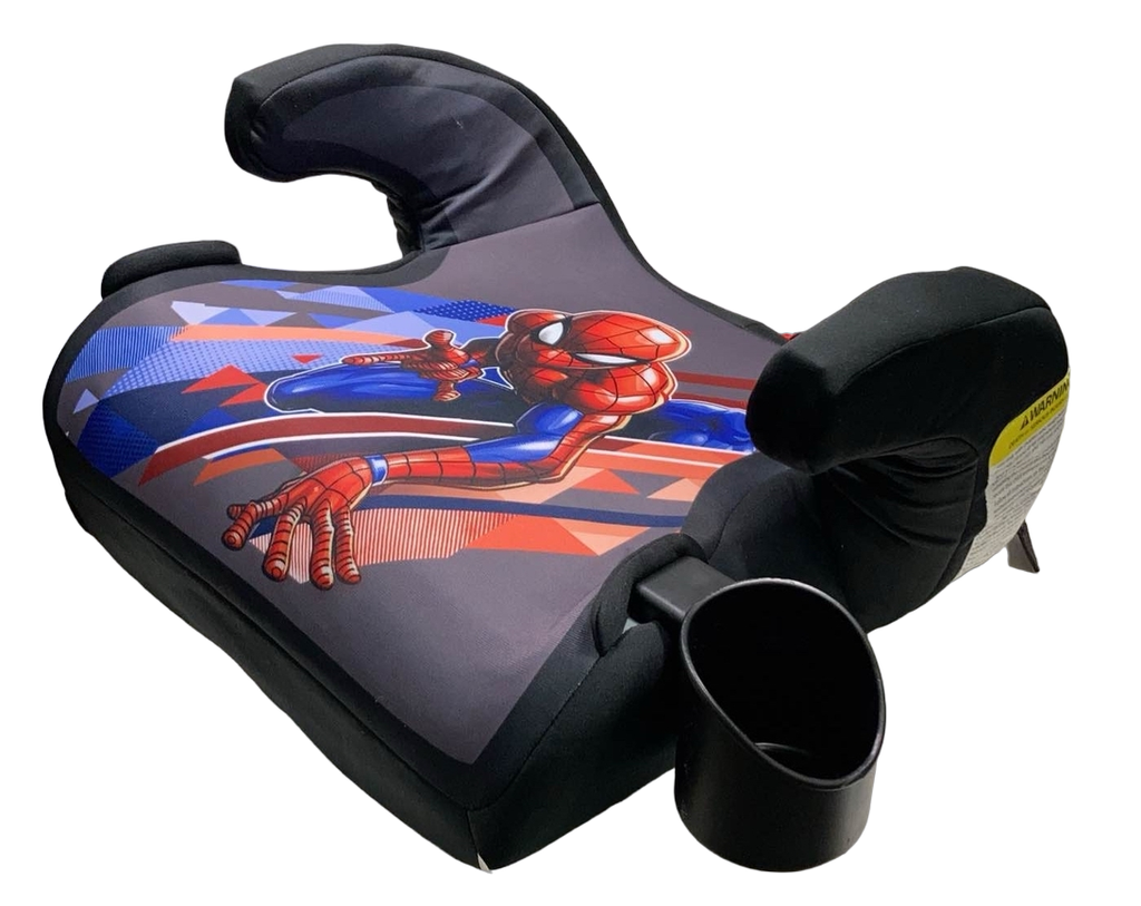 KidsEmbrace Backless Booster Car Seat, Spiderman Stance Pose, 2023