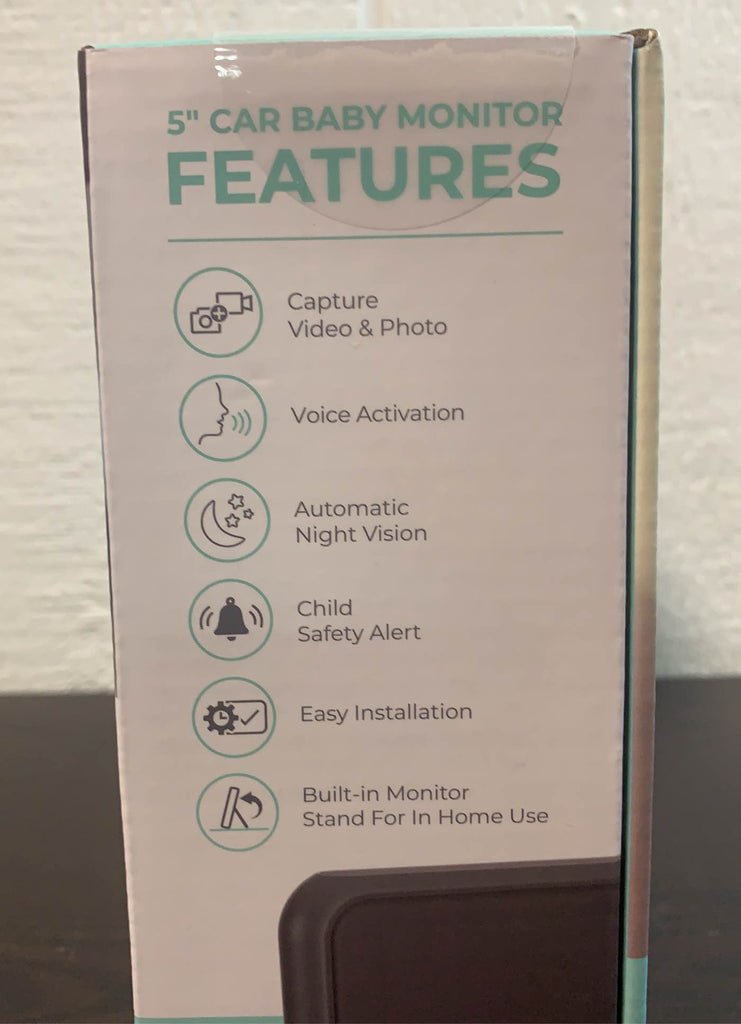 Tiny Traveler 5” Car Baby Monitor