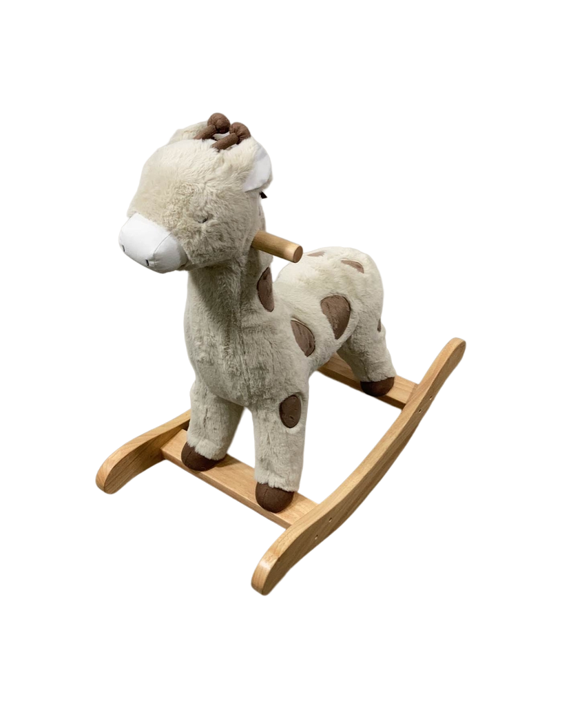 Pottery Barn Kids Plush Animal Rocker Giraffe