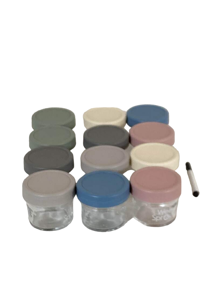 WeeSprout Glass Baby Food Storage Containers