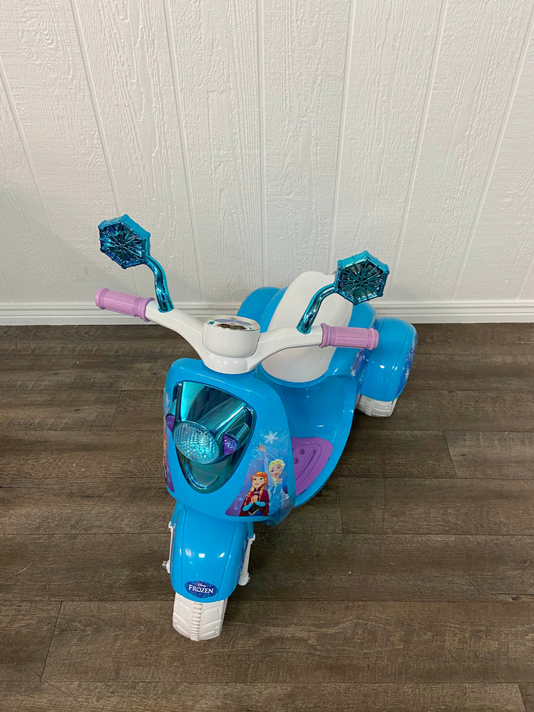 Disney Pixar Frozen 3 Wheel Scooter Battery Powered Ride On