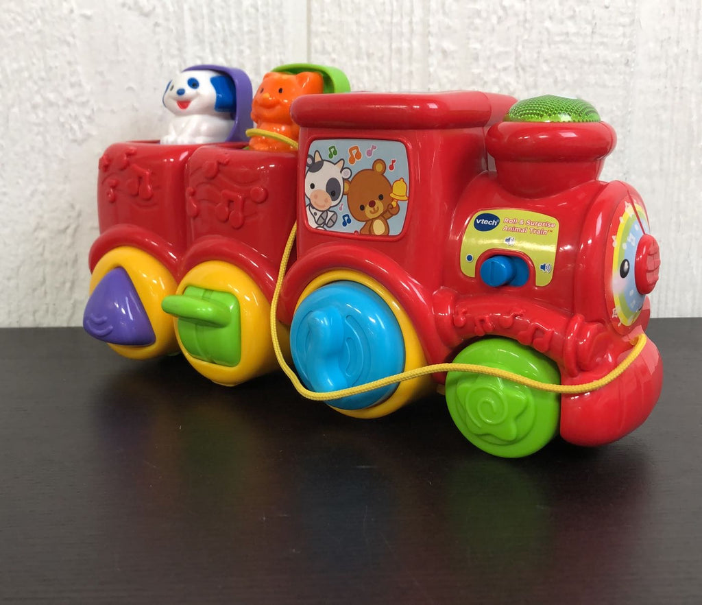 Vtech roll & hot sale surprise animal train