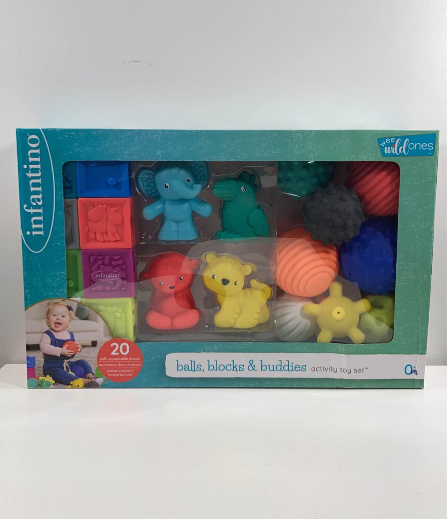 Infantino Sensory Balls, Blocks and Buddies