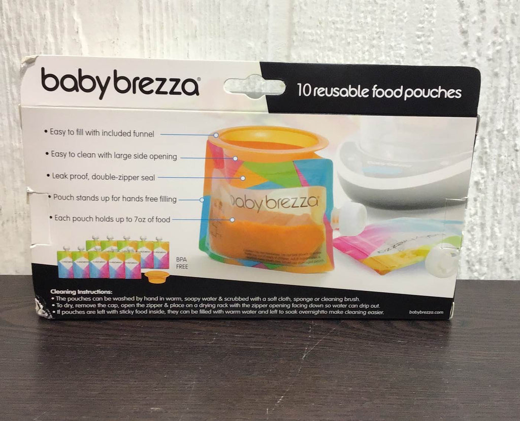 Baby Brezza Reusable Baby Food Pouches
