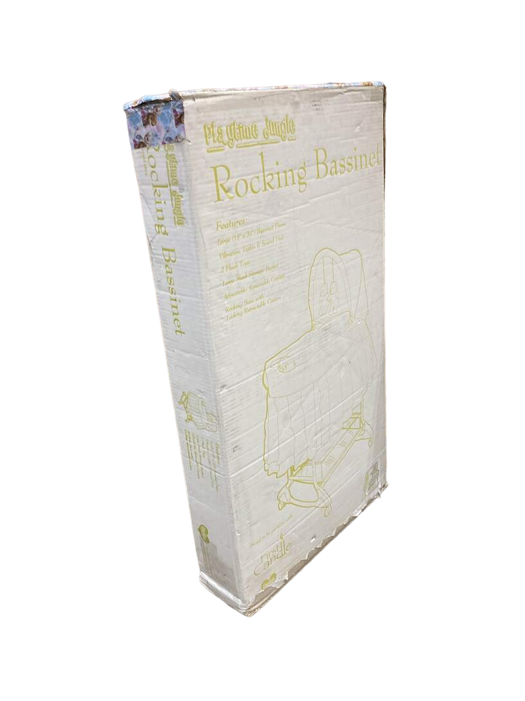 Playtime jungle rocking clearance bassinet