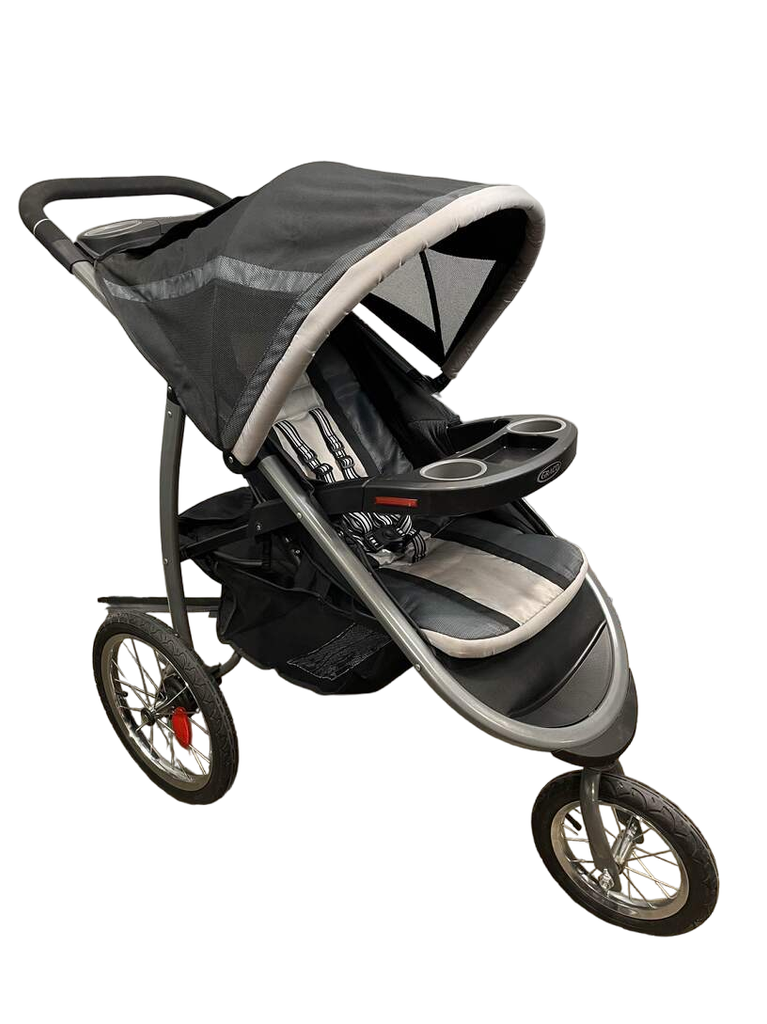 Graco FastAction Fold Jogging Click Connect Stroller, 2020, Gotham