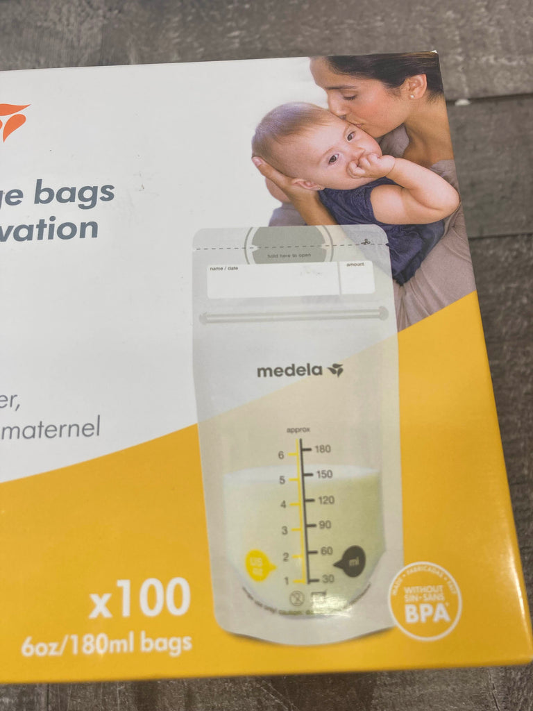 Medela Milk Storage Bags, 100 Count