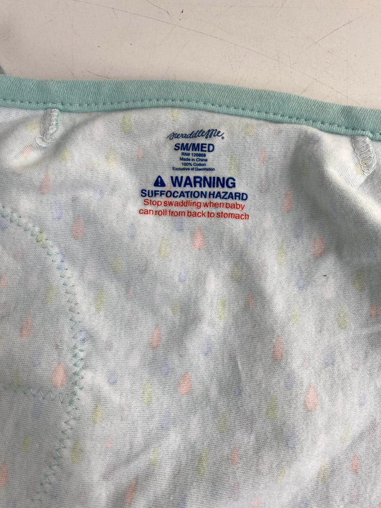 SwaddleMe Original Swaddle Wrap, 3pk, Jungle Drops Small/Medium, 03 m