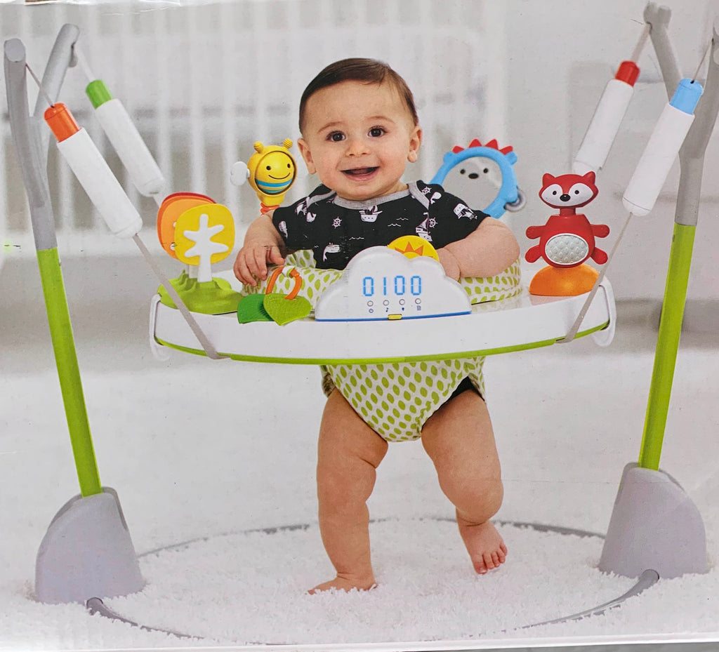 Skip Hop Jumpscape Fold-Away Jumper - Saltatore Piegevole Con Luci E Suoni, Per Bambini Da 4 Mesi - Foto 6