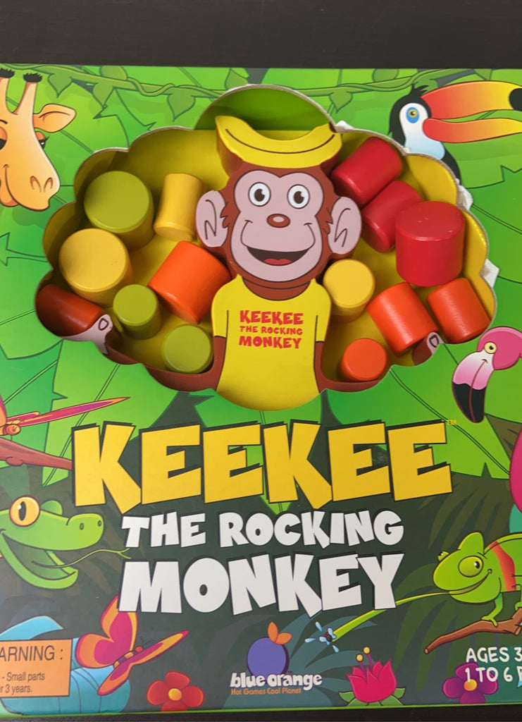 Blue Orange Games KeeKee The Rocking Monkey Game