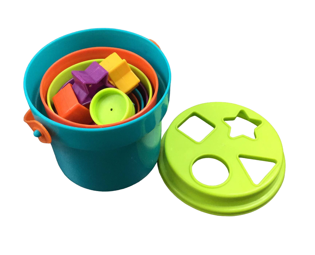 Battat Stack and Sort Shape Sorter Bucket