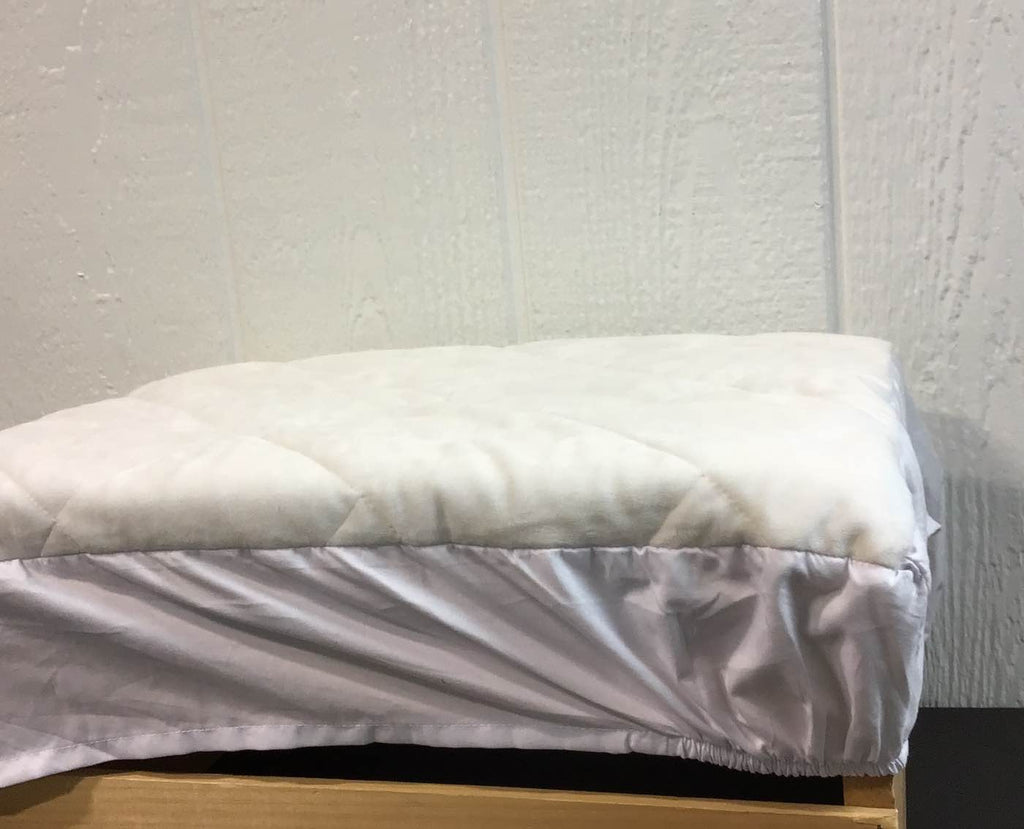 Guava Family Lotus Crib Plush Quilted Sheet