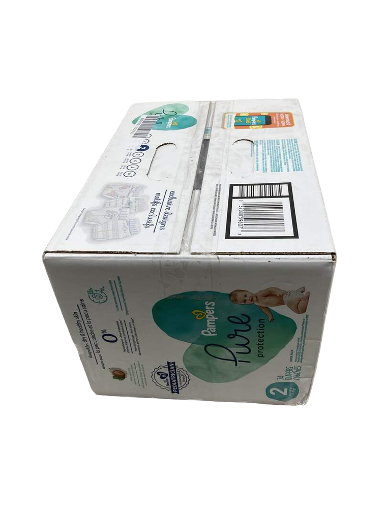 Pampers Pure Protection Diapers - Size 2 - 120 Count
