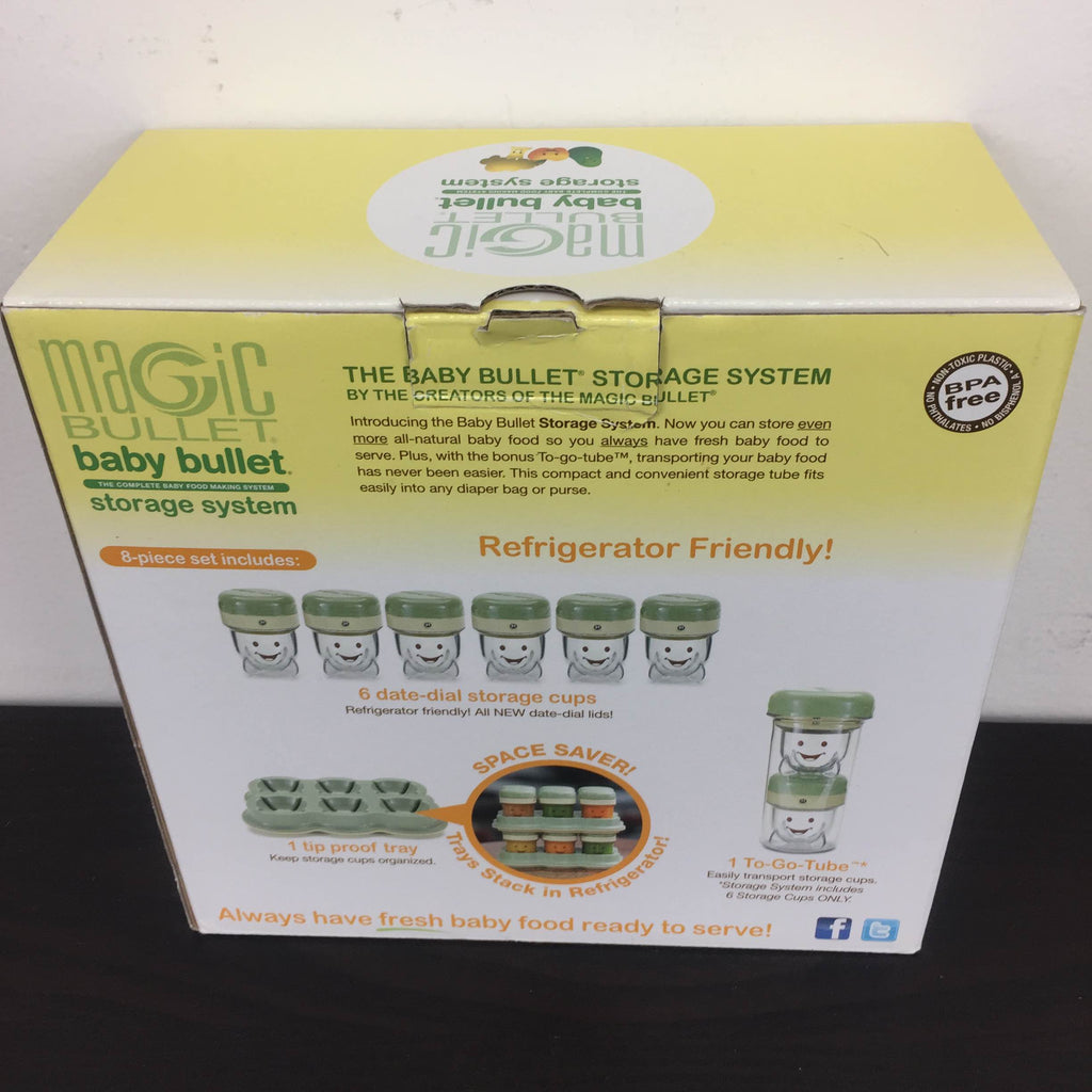 Magic Bullet Baby Bullet Storage Containers