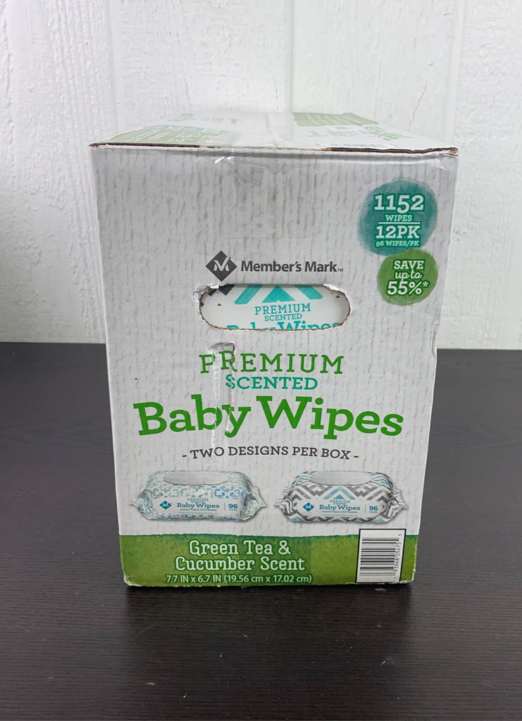 Member's Mark Premium Refreshing Clean Scented Baby Wipes, 12 Packs (1152  ct.)