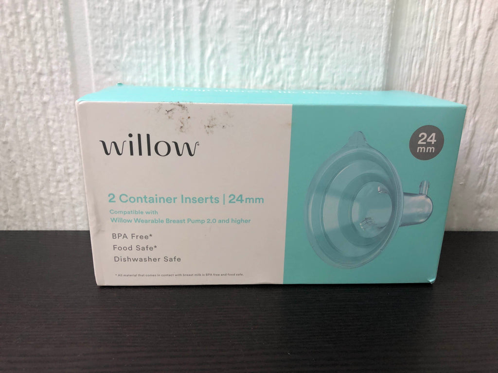 Willow Milk Container Inserts For 2.0 Or 3.0, 24 mm