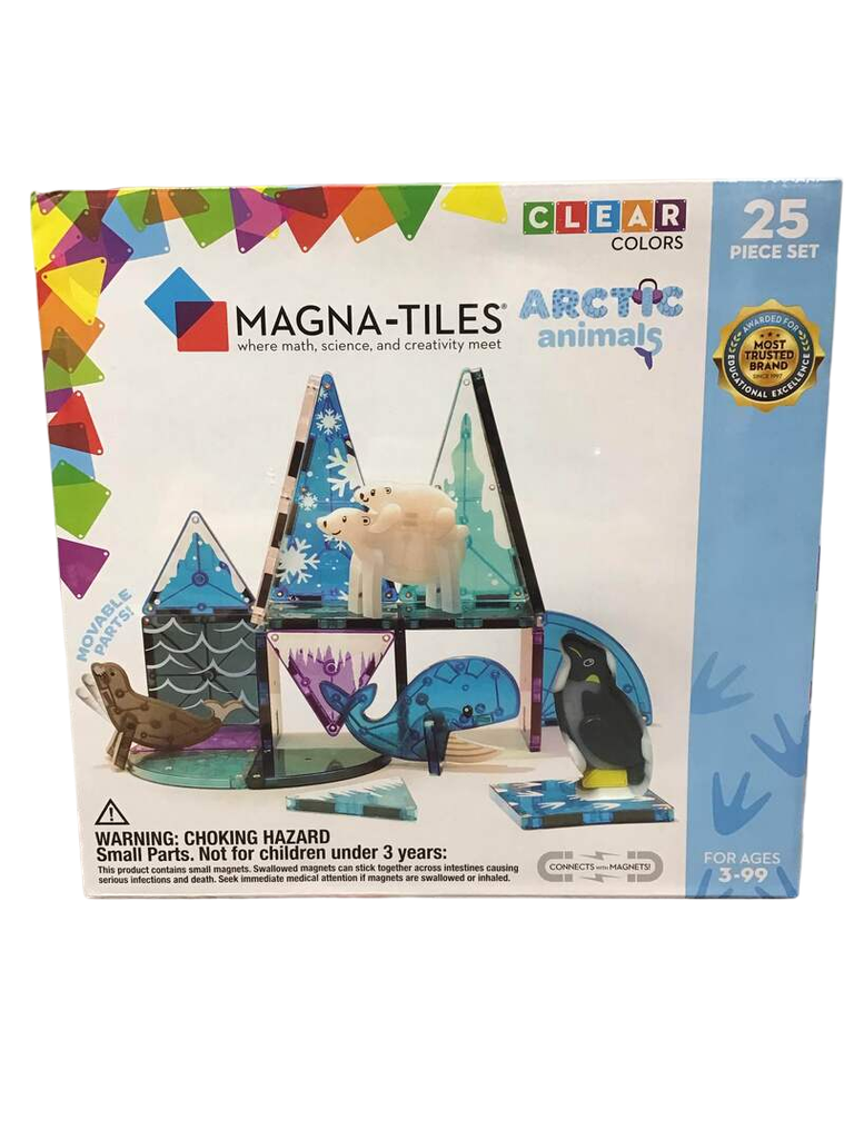  MAGNA-TILES Arctic Animals 25-Piece Magnetic