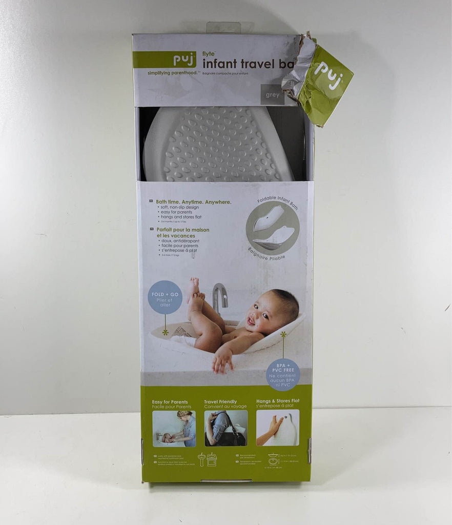 Puj Foldable Baby Bathtub, Grey