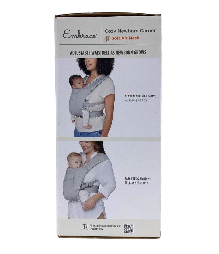 Ergobaby Embrace Baby Carrier, Blue, Mesh