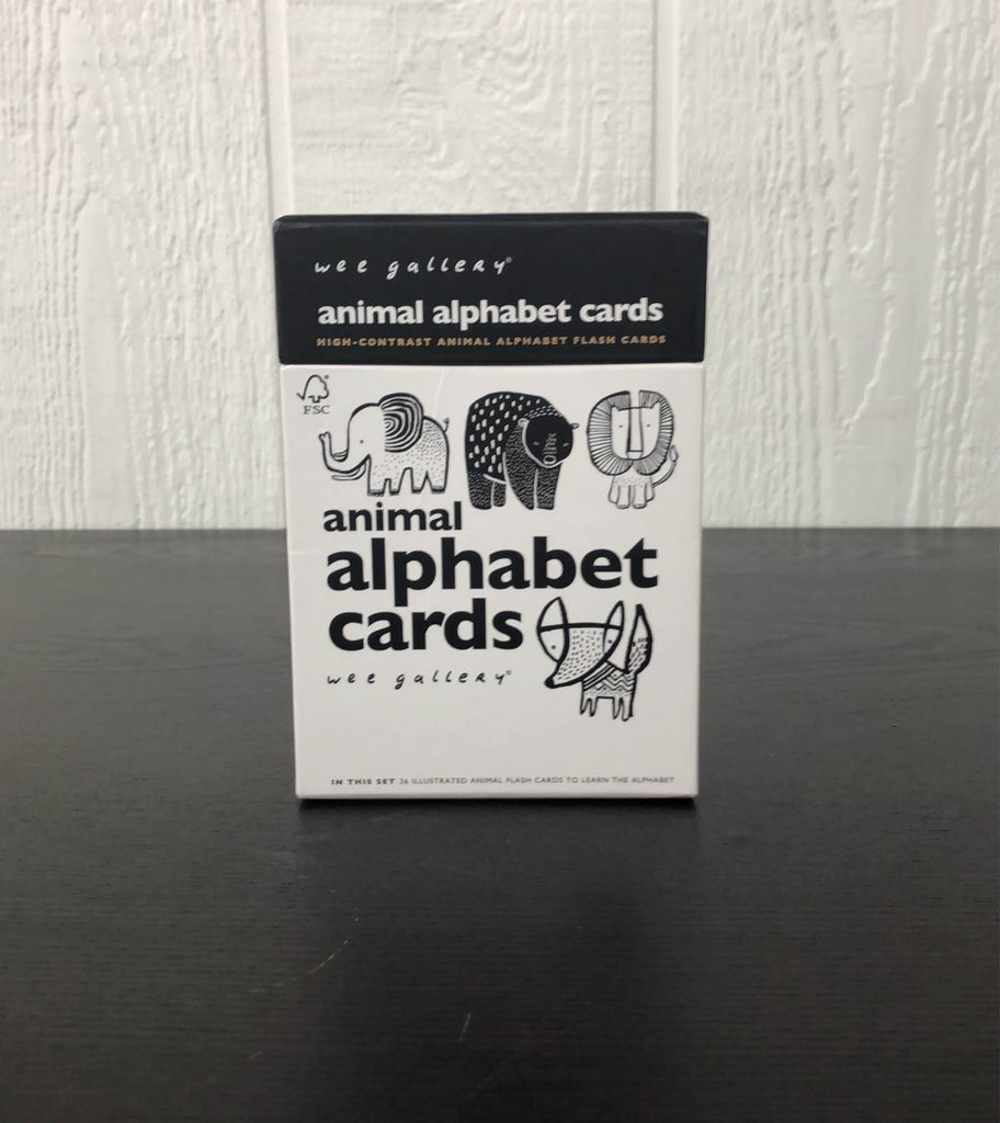 Wee Gallery Animal Alphabet Cards
