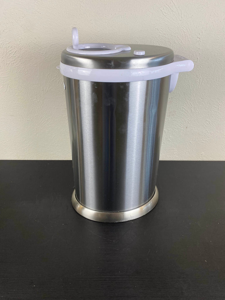 Ubbi Diaper Pail, Chrome