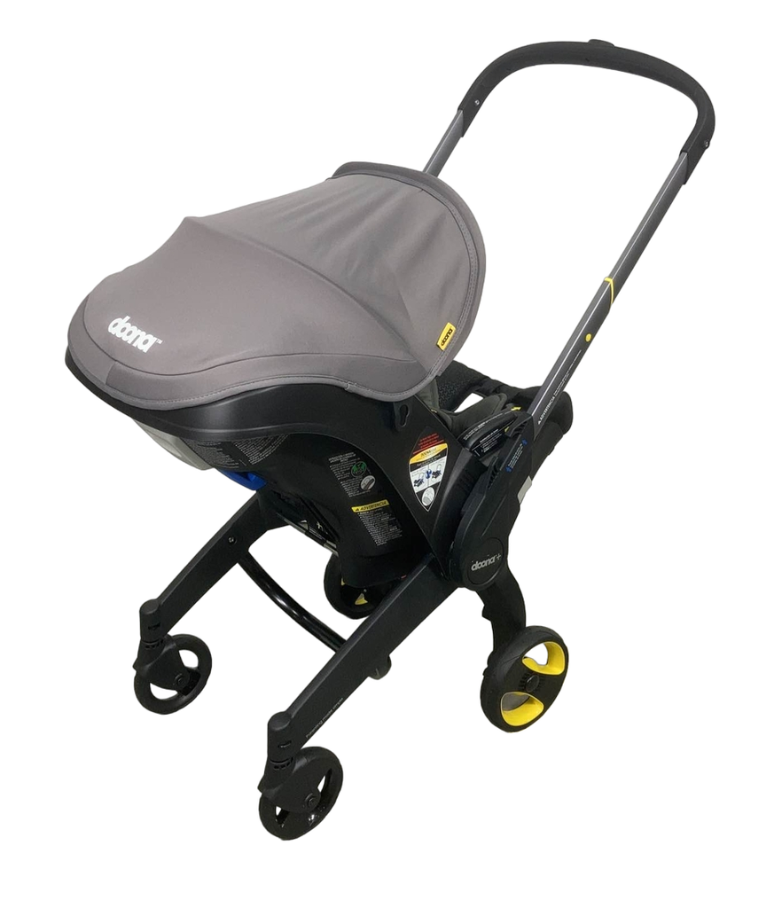 Doona Infant Car Seat & Stroller Combo, 2022, Grey Hound