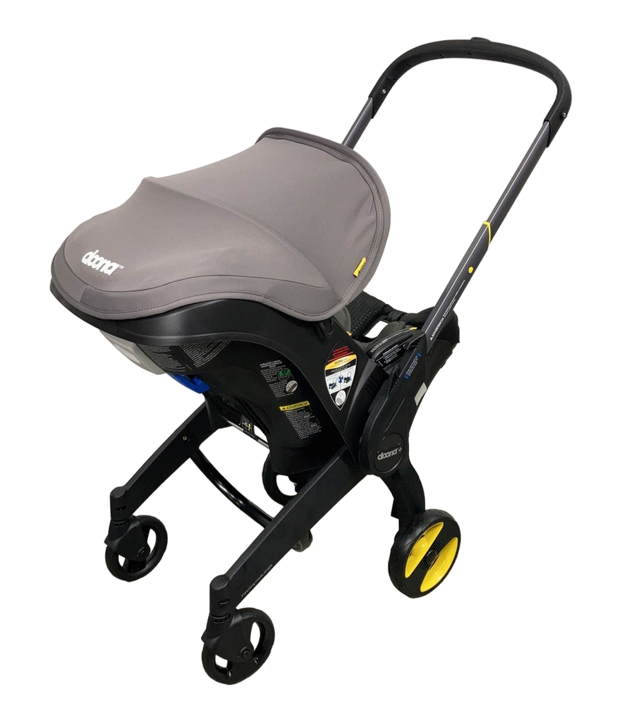 Doona Infant Car Seat & Stroller Combo, 2022, Grey Hound