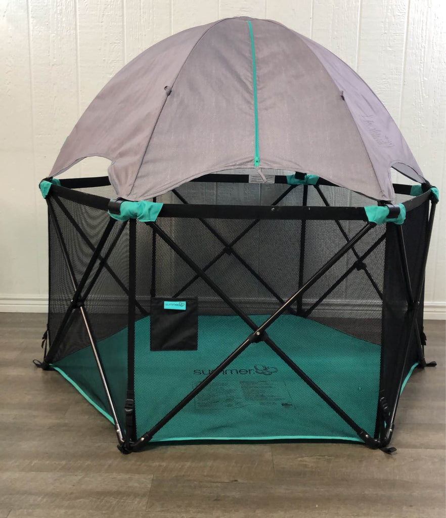 Summer Infant Pop 'N Play Portable Playard With Canopy