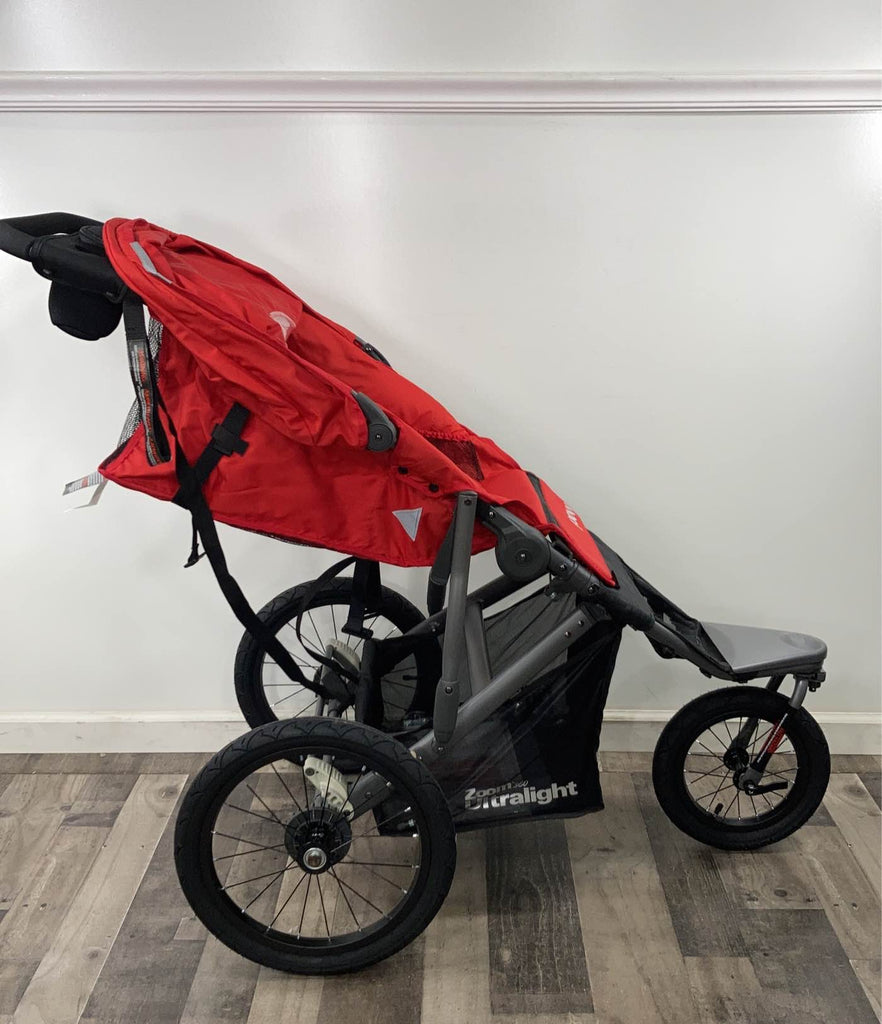 Joovy Zoom 360 Ultralight Jogging Stroller, 2021, Red