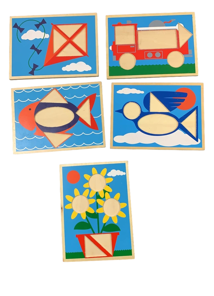 Melissa Doug Beginner Pattern Blocks Melissa Doug Beginner Pattern Blocks