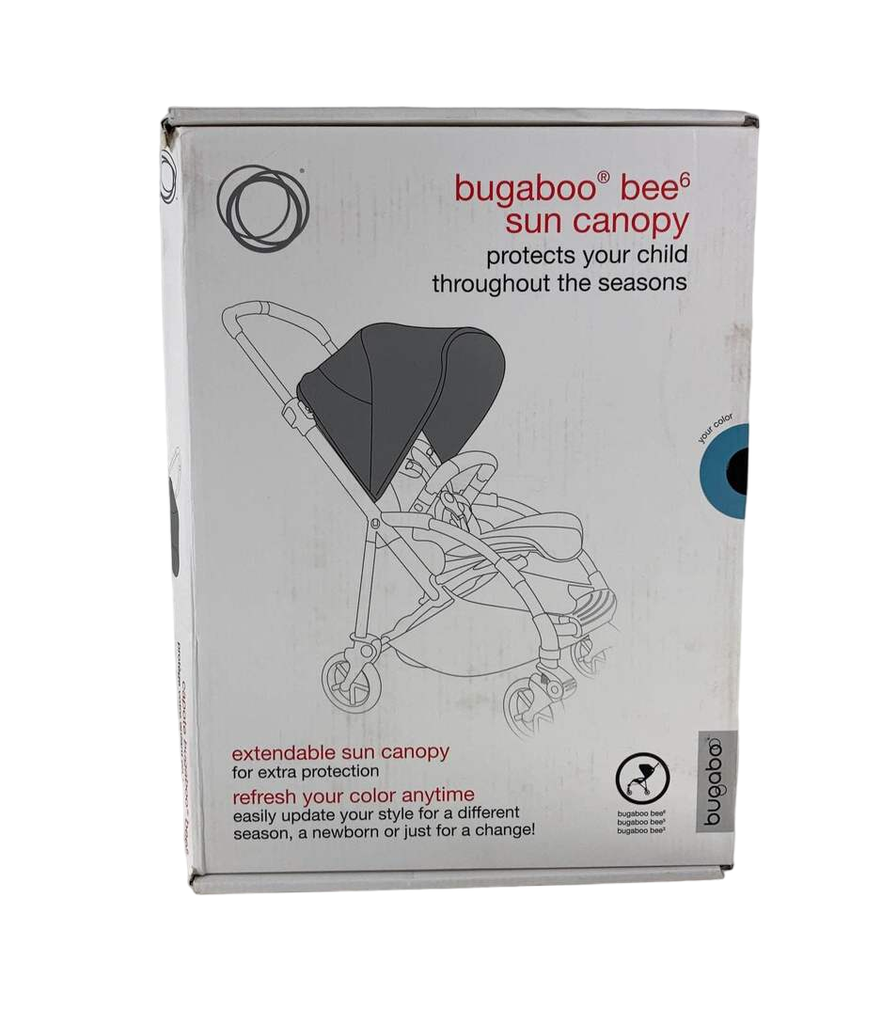 Bugaboo Bee 6 Sun Canopy, Teal