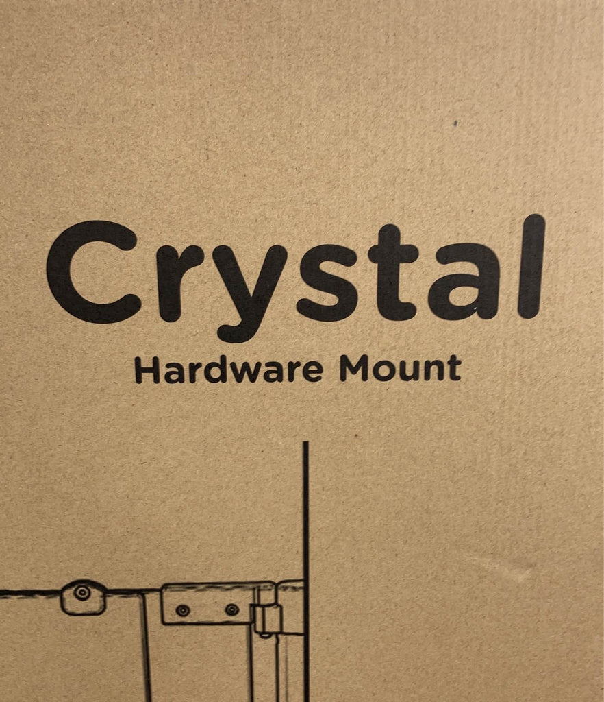 Qdos Crystal Designer Baby Safety Gate Hardware Mount