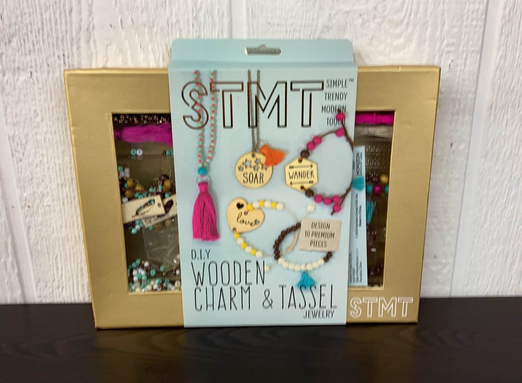 STMT Wooden Charm and Tassel Craft Kit