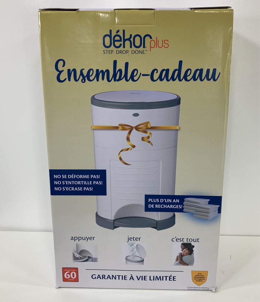 Diaper Dekor Plus Diaper Pail Value Gift Set