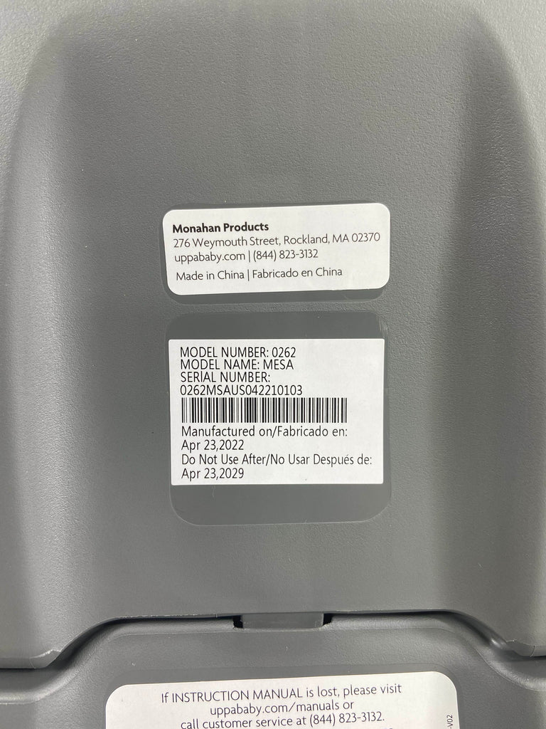 UPPAbaby Mesa/Mesa V2 Car Seat Base, 2022