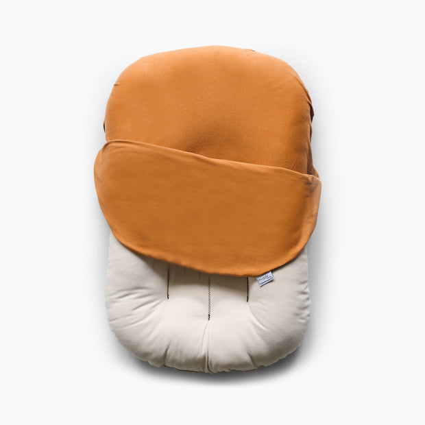 Snuggle Me Organic Sensory Infant Lounger With Cover, Ember