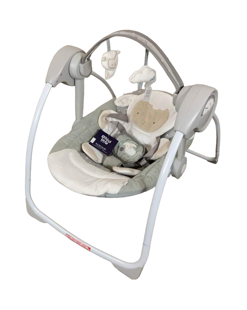 Ingenuity Altalena Portatile Per Bambini Wimberly Grigio | Kidinn