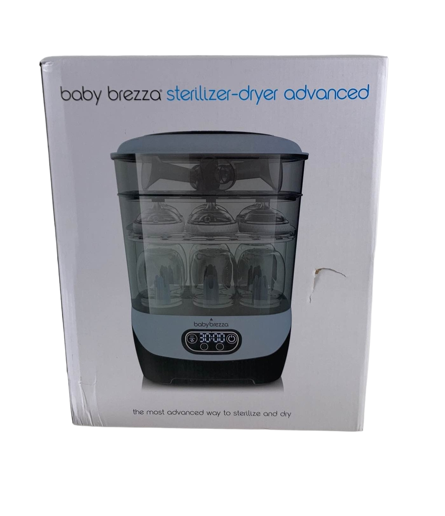 Baby Brezza One Step Baby Bottle Sterilizer Dryer Advanced - White