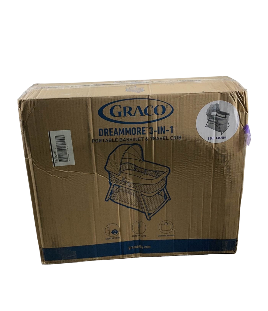 Graco DreamMore 3-in-1 Portable Bassinet And Travel Crib