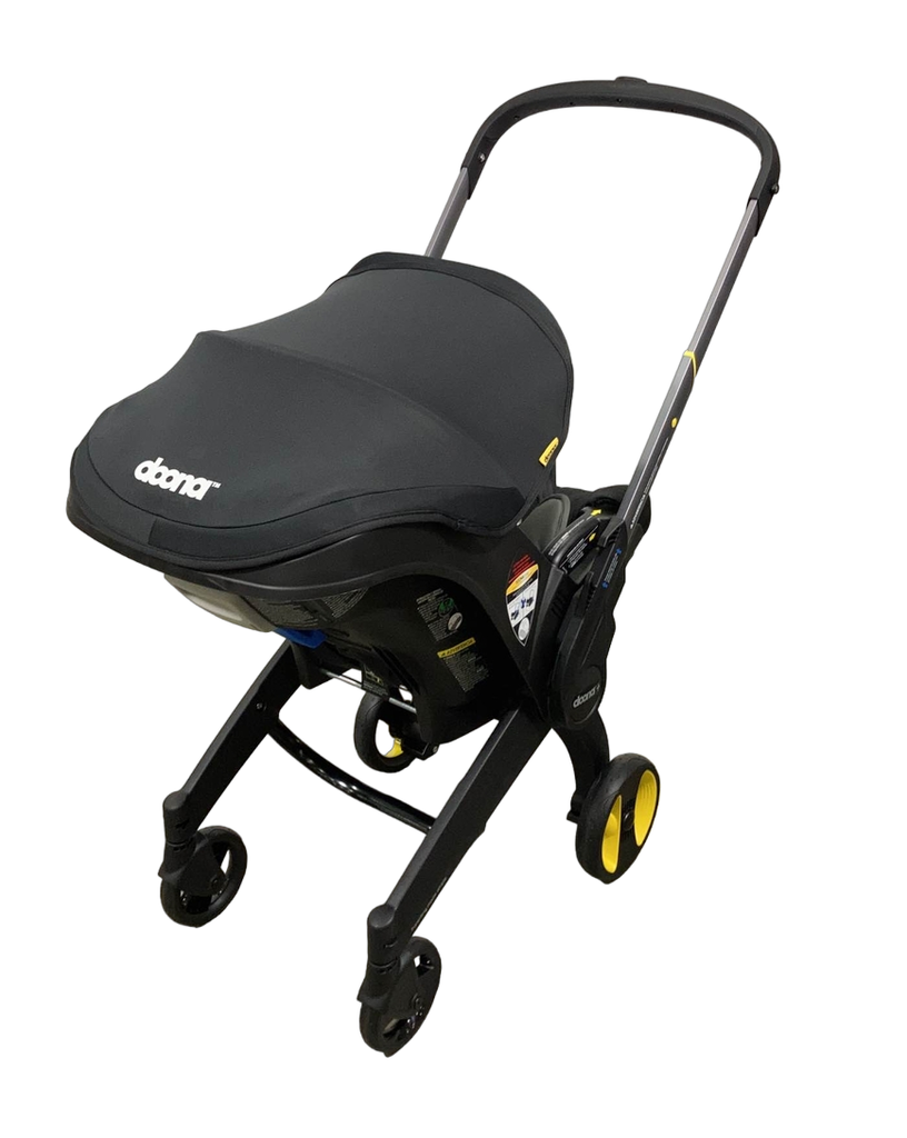 Doona Infant Car Seat & Stroller Combo, 2023, Nitro Black