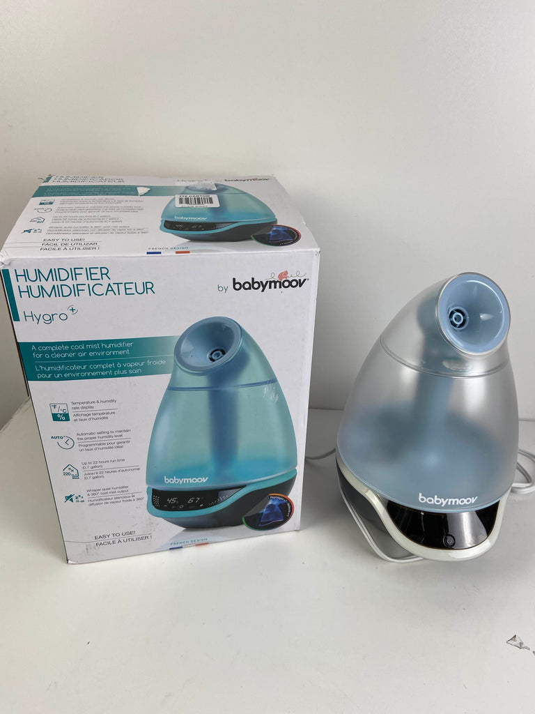 Babymoov Baby Hygro + Ultrasonic Cool Mist Air Humidifier w/ 7 Color Night Light